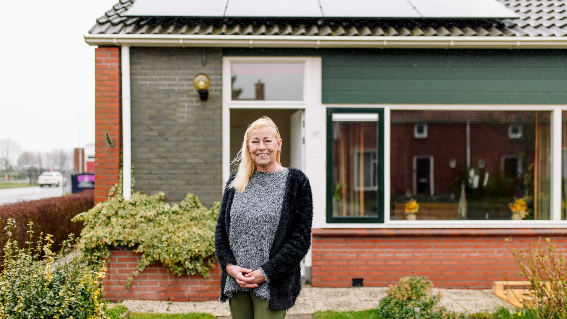Lea voor haar nieuwe huis