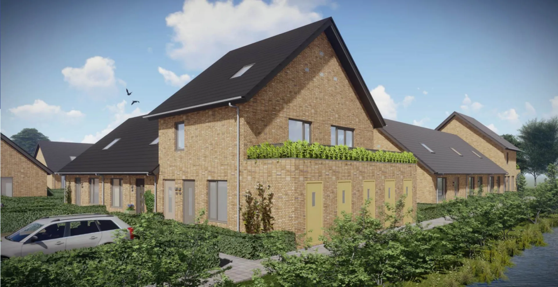 Impressie woningen Tiggelhof