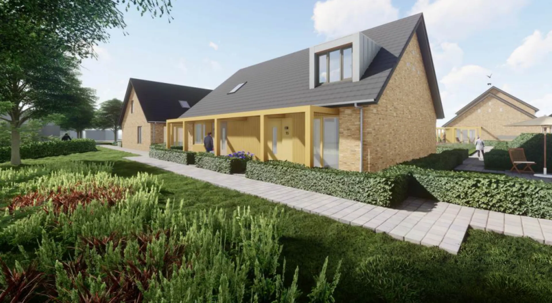 Impressie woningen Tiggelhof
